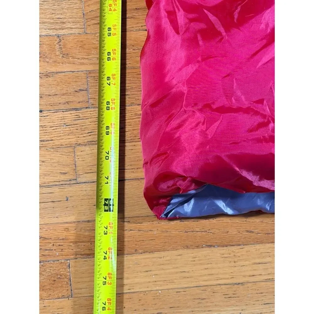 Ozark Trail 50 Degree Warm Weather Sleeping Bag 33 x 75 inches Red & Gray